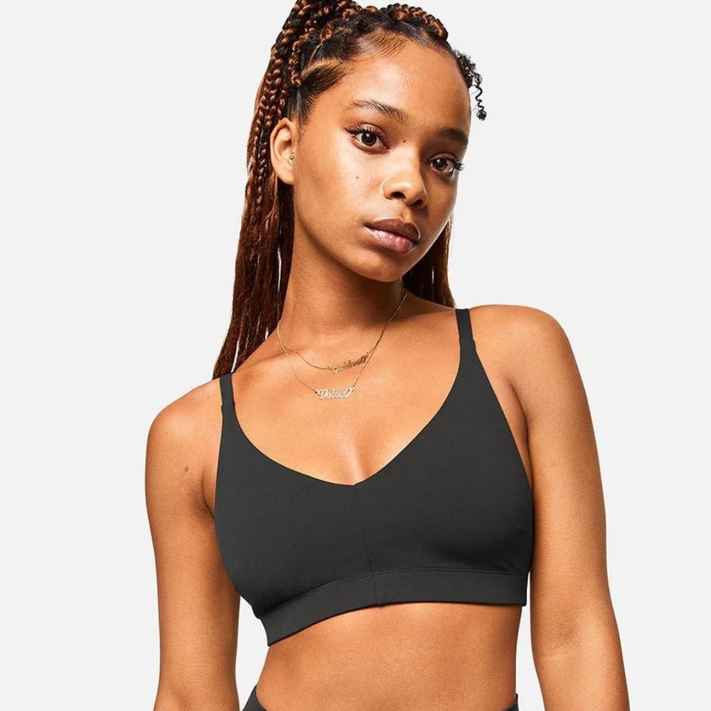 OV Criss Cross Bralette in Black